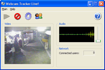 Webcam Tracker Live! Screenshot